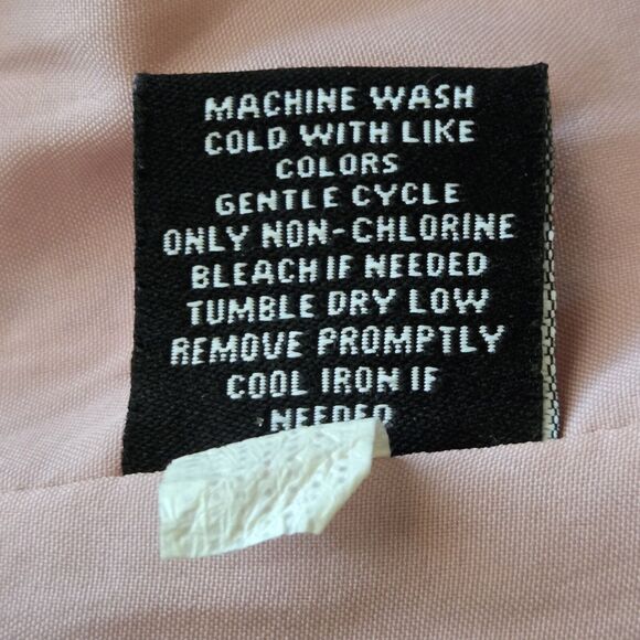 Victoria Beckham Target Pink Blush Floral Jacquard Brocade Shift Dress Fits L/XL - Picture 11 of 12